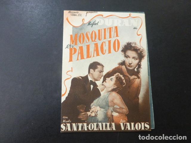 Cine: MOSQUITA EN PALACIO PROGRAMA DE MANO DOBLE SIN PUBLICIDAD - Foto 1
