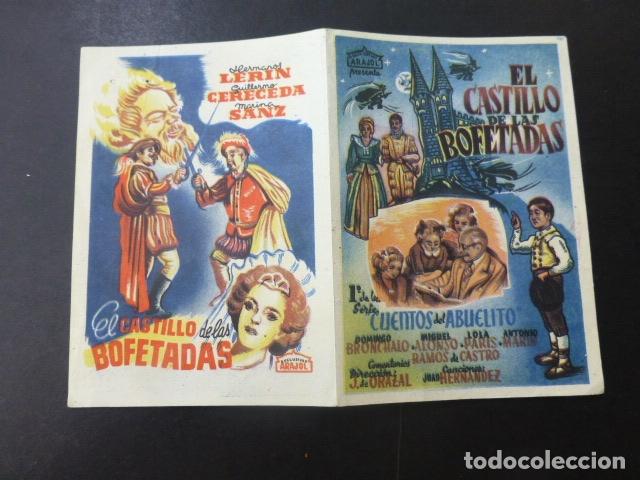 Cine: EL CASTILLO DE LAS BOFETADAS PROGRAMA DE MANO DOBLE SIN PUBLICIDAD - Foto 1