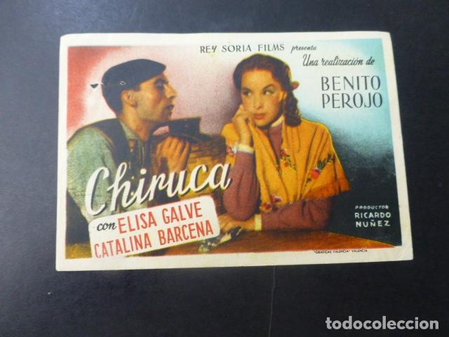 Cine: CHIRUCA PROGRAMA DE MANO SIN PUBLICIDAD - Foto 1