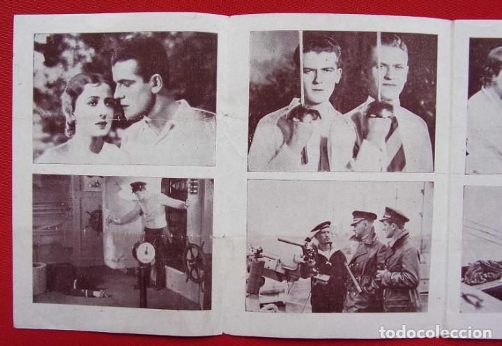 Cine: PROGRAMA. EL SECRETO DEL SUBMARINO. A&Ntilde;O: 1932. RARISIMO Y &Uacute;NICO EN VENTA. - Foto 6