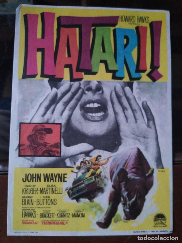 Cine: Programa cine Hatari . Ideal cinema. Algue&ntilde;a. Alicante. - Foto 1