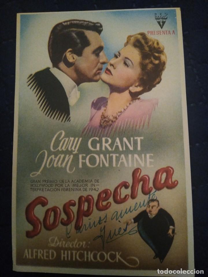Kino: Programa cine sospecha. Hitchcock. Cine gran Kursaal.