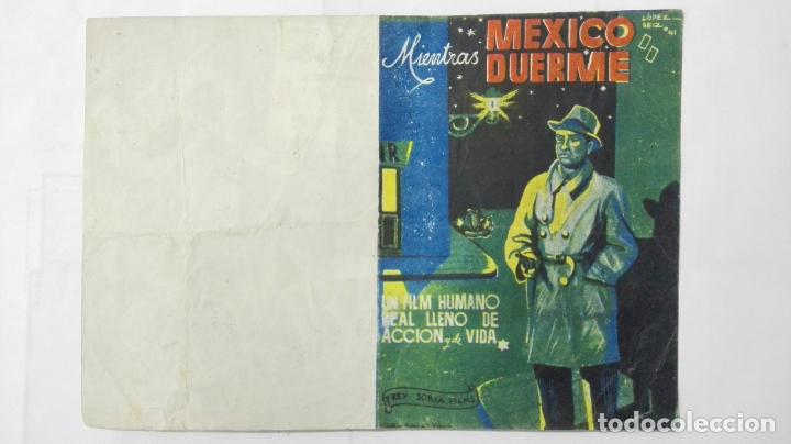 Cine: PROGRAMA DE CINE DOBLE - MIENTRAS MEXICO DUERME - Foto 3