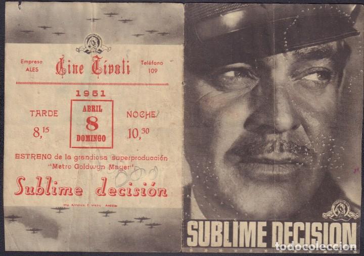 Cine: Programa doble de SUBLIME DECISI&Oacute;N (1948) - Cine T&iacute;voli de And&uacute;jar - Foto 2
