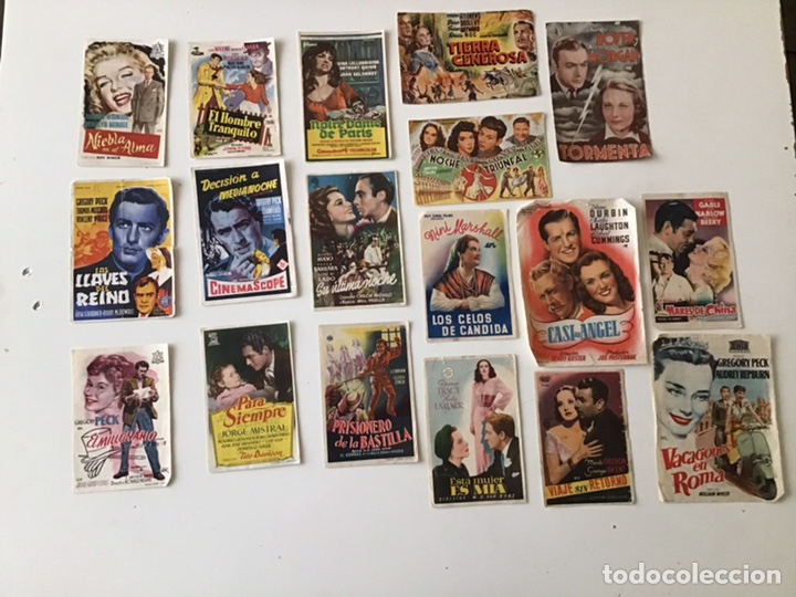 Cine: Lote 50 programas de mano (3) - Foto 1