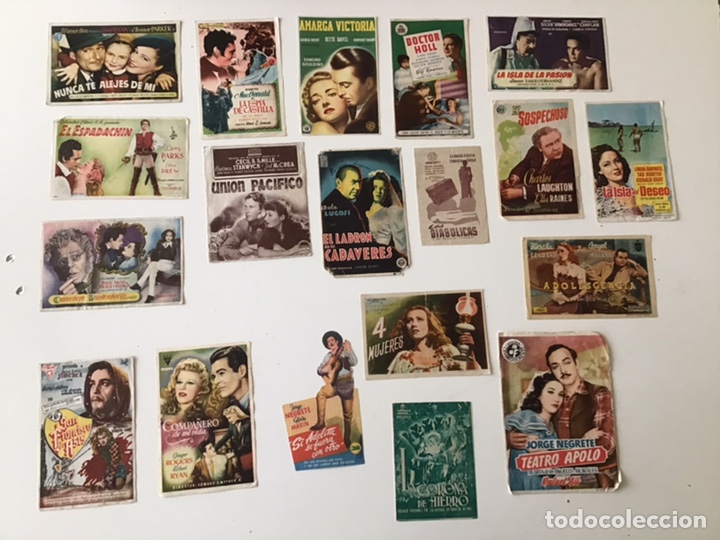 Cine: Lote 50 programas de mano(4) - Foto 2