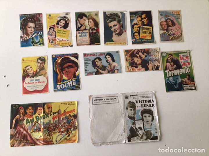 Cine: Lote 50 programas de mano(4) - Foto 1