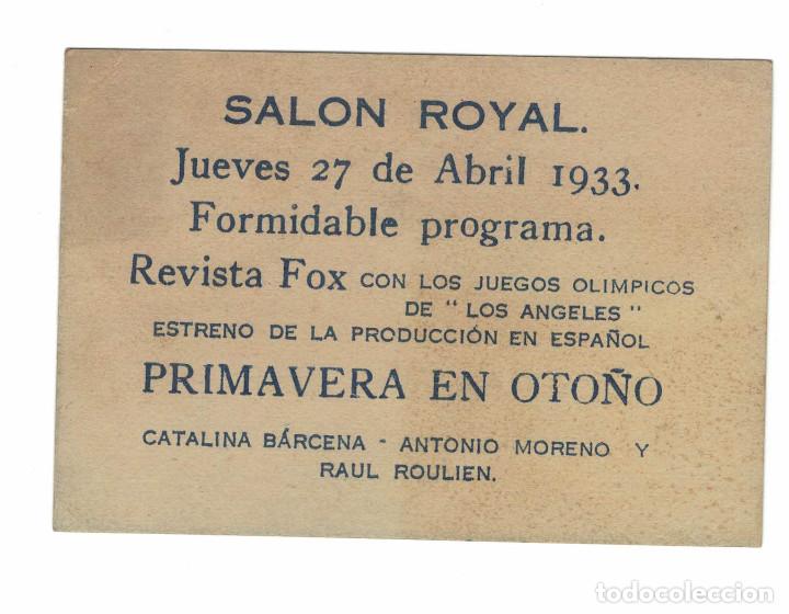 Cine: PROGRAMA PRIMAVERA EN OTO&Ntilde;O - Foto 2
