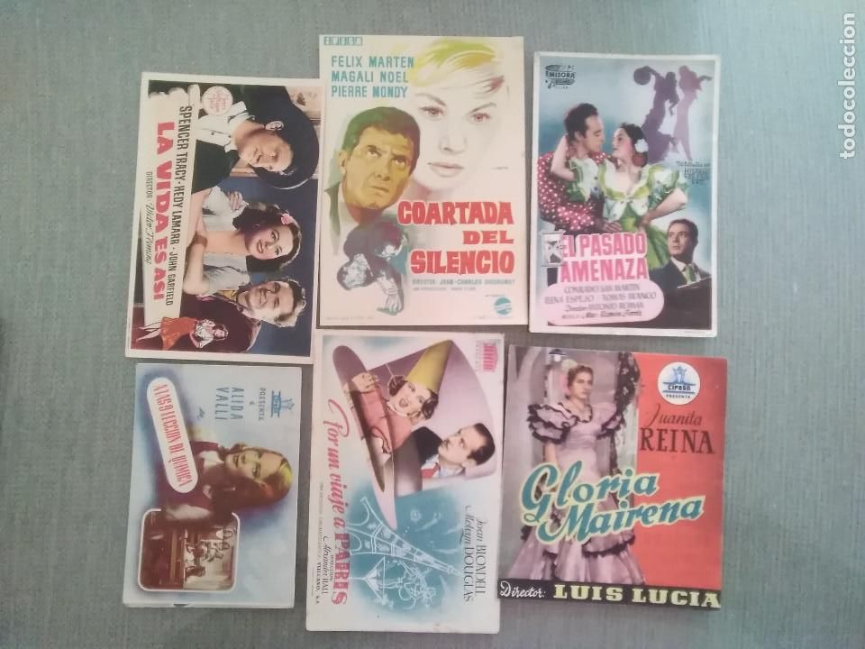 Cine: LOTE PROGRAMAS DE CINE - Foto 1