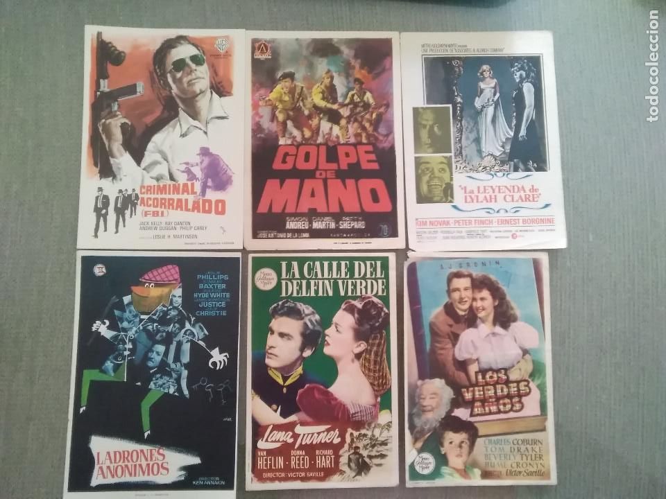 Cine: LOTE PROGRAMAS DE CINE - Foto 1