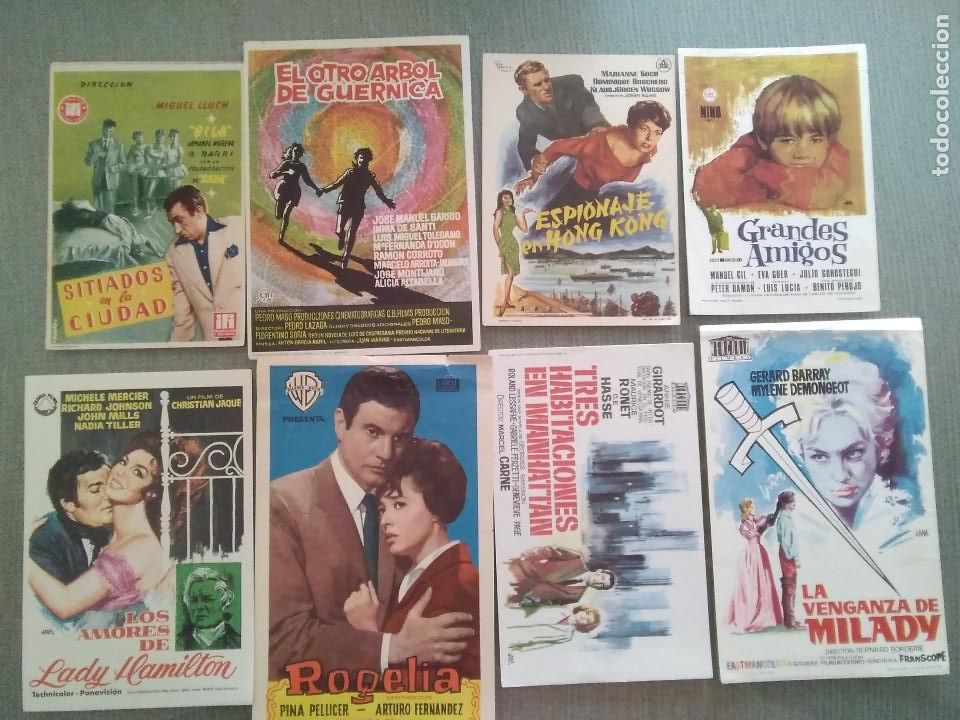 Cine: LOTE PROGRAMAS DE CINE - Foto 1