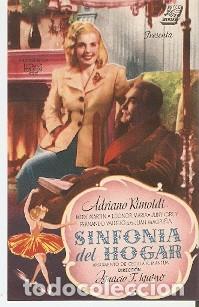 Cine: Programa Cine. Sinfon&iacute;a del Hogar. ref. 19-1052 - Foto 1