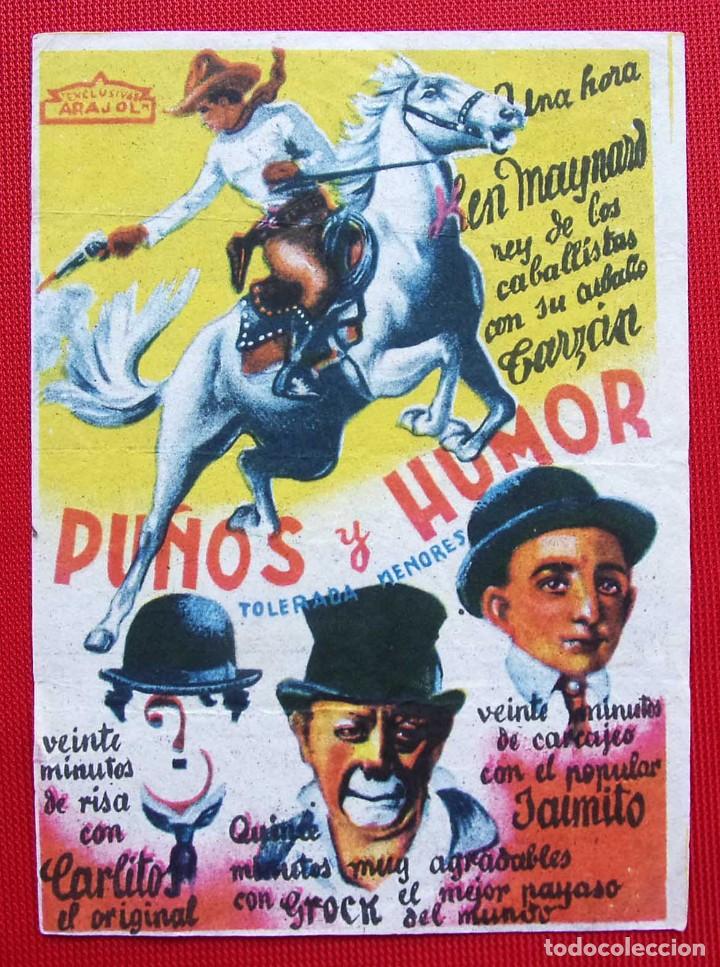 Cine: PROGRAMA SENCILLO. PU&Ntilde;OS Y HONOR. EXCLUSIVAS ARAJOL. - Foto 1