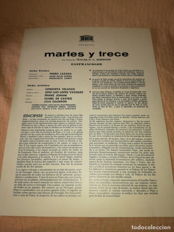 Cine: Mercurio Films presenta Martes y Trece - Foto 2