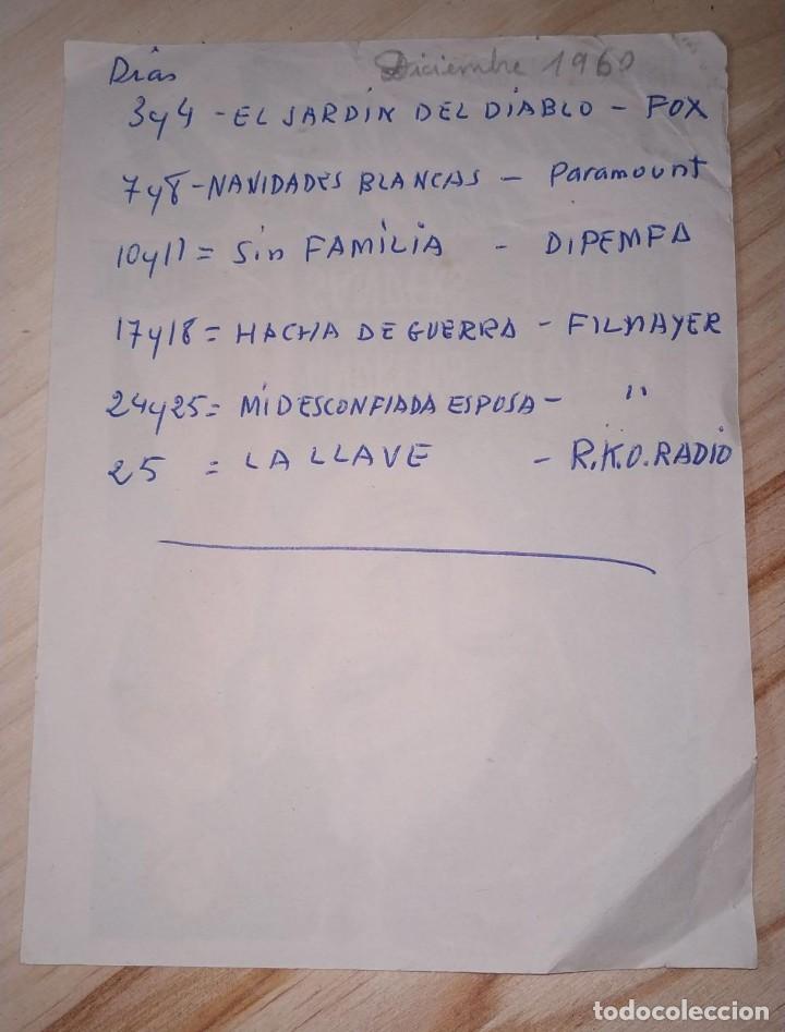 Cine: FOLLETO DE MANO DESTINO BUDAPEST. - Foto 2