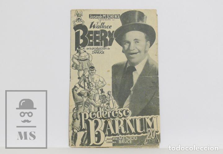 Cine: Programa de Cine Doble - Poderoso Barnum - Wallace Beery - 20th Century Fox, 1940 - Foto 2