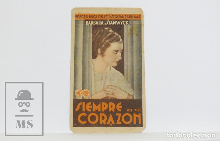 Cine: Programa de Cine Doble - Siempre en Mi Coraz&oacute;n - Barbara Stanwyck - Warner Bros, 1933 - Foto 1