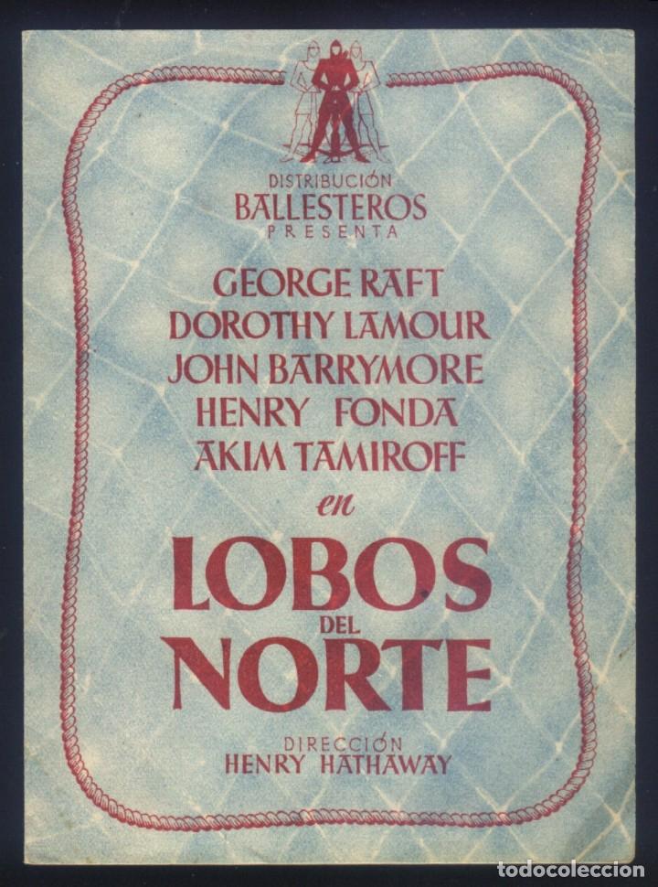 Cine: Q-08696- LOBOS DEL NORTE (Spawn of the North) (DOBLE) George Raft - Henry Fonda - Dorothy Lamour
