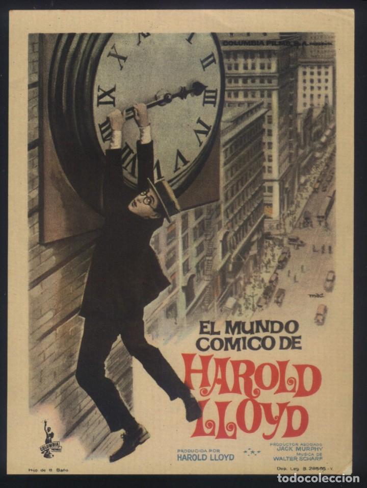 Cine: P-4488- EL MUNDO C&Oacute;MICO DE HAROLD LLOYD. - Foto 1