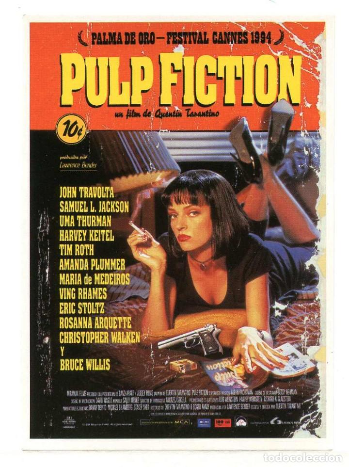 Cine: PULP FICTION, con John Travolta. POSTAL. - Foto 1