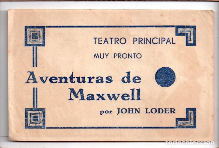 Cine: AVENTURA DE MAXWWELL. JOHN LODER . TEATRO PRINCIPAL - Foto 2