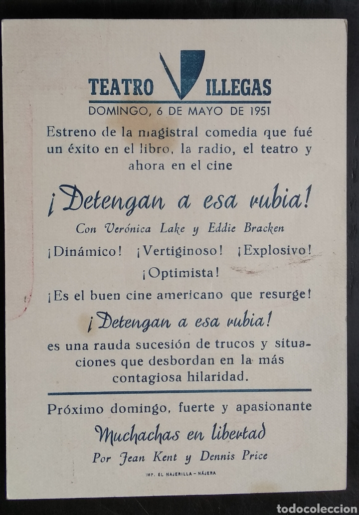 Cine: DETENGAN A ESA RUBIA - Foto 2
