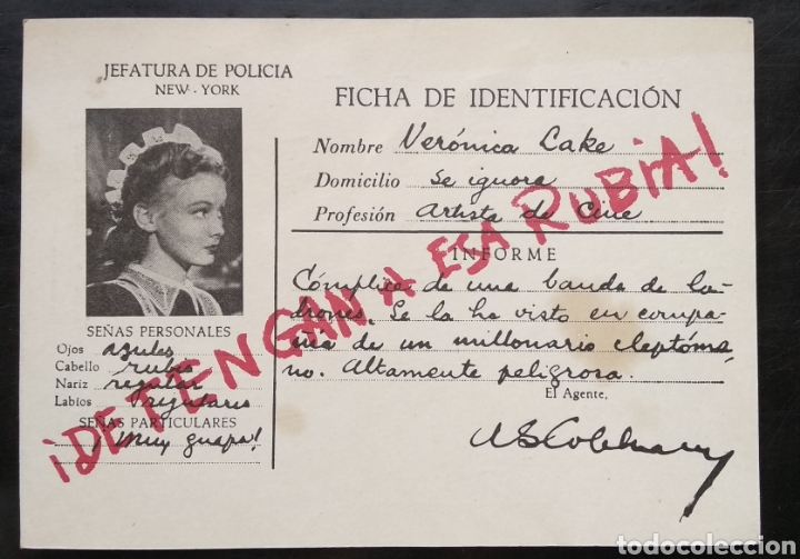 Cine: DETENGAN A ESA RUBIA - Foto 1