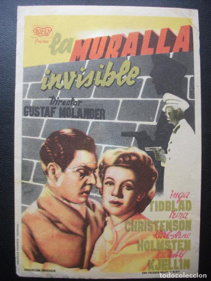 Cine: LA MURALLA INVISIBLE - Foto 1