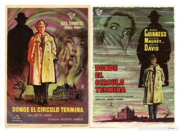 Cine: DONDE EL C&Iacute;RCULO TERMINA, con Bette Davis. - Foto 1