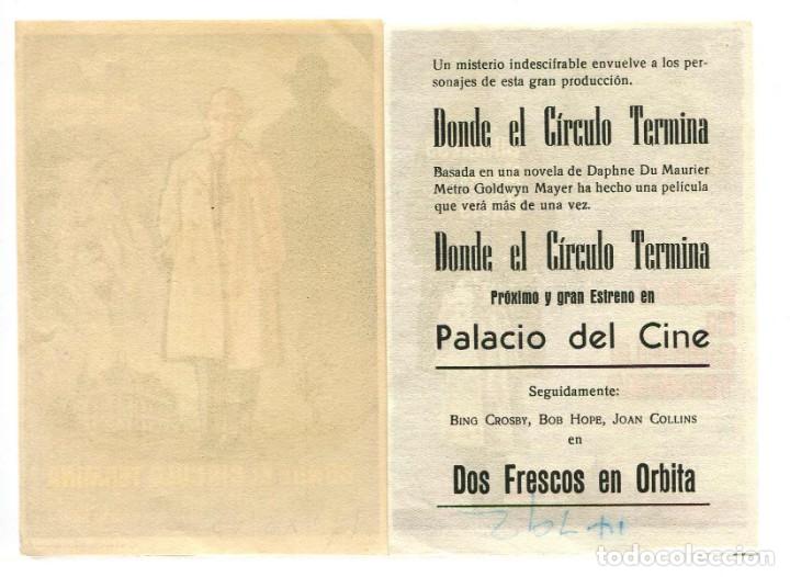 Cine: DONDE EL C&Iacute;RCULO TERMINA, con Bette Davis. - Foto 2