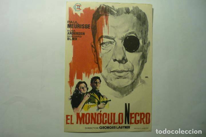 Cine: programa el monoculo negro -paul meurisse - Foto 1
