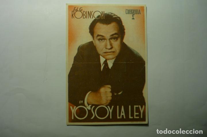 Cine: programa yo soy la ley -ed,g,robinon publicidad cinema-ferrol?? - Foto 1