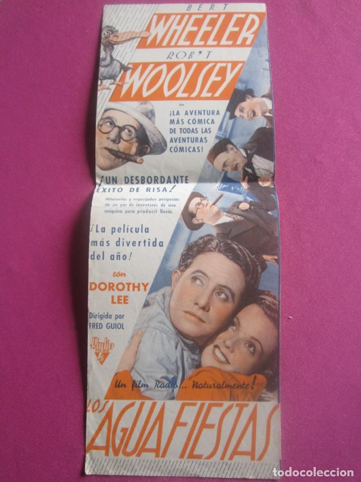 Cine: LOS AGUAFIESTAS BERT WHEELER PROGRAMA DE CINE DOBLE C2 - Foto 1