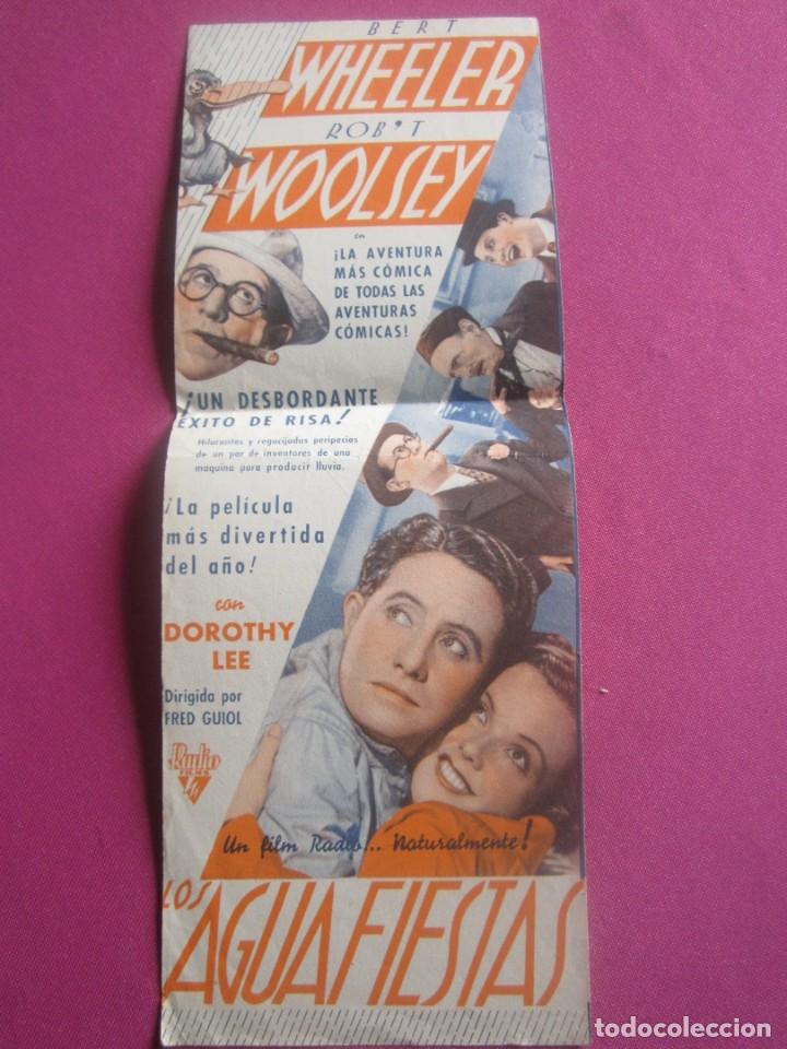 Cine: LOS AGUAFIESTAS BERT WHEELER PROGRAMA DE CINE DOBLE C2 - Foto 3