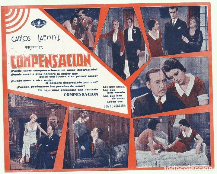 Cine: PTCC 047 COMPENSACION PROGRAMA DOBLE UNIVERSAL SIDNEY FOX FRANCES DEE DORSO EN CATALAN - Foto 2