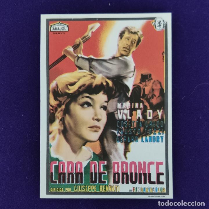 Cine: PROGRAMA DE CINE ORIGINAL. CARA DE BRONCE. MARINA VLADY. SIMPLE. - Foto 1