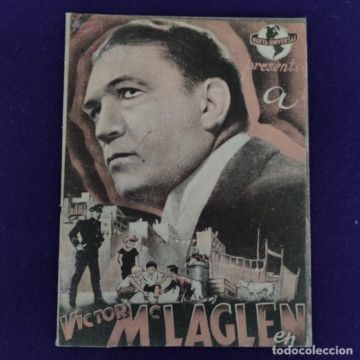 Cine: PROGRAMA DE CINE ORIGINAL. CUATRO AMIGOS. VICTOR McLAGLEN. DOBLE. - Foto 1