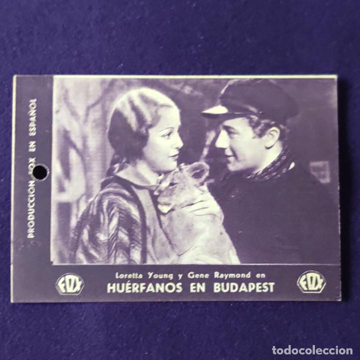  Foglietti di film di film antichi di cinema: PROGRAMA DE CINE ORIGINAL. VERGARA (GUIPUZCOA). AZI ONA. HUERFANOS EN BUDAPEST. TARJETA. 1931-36.