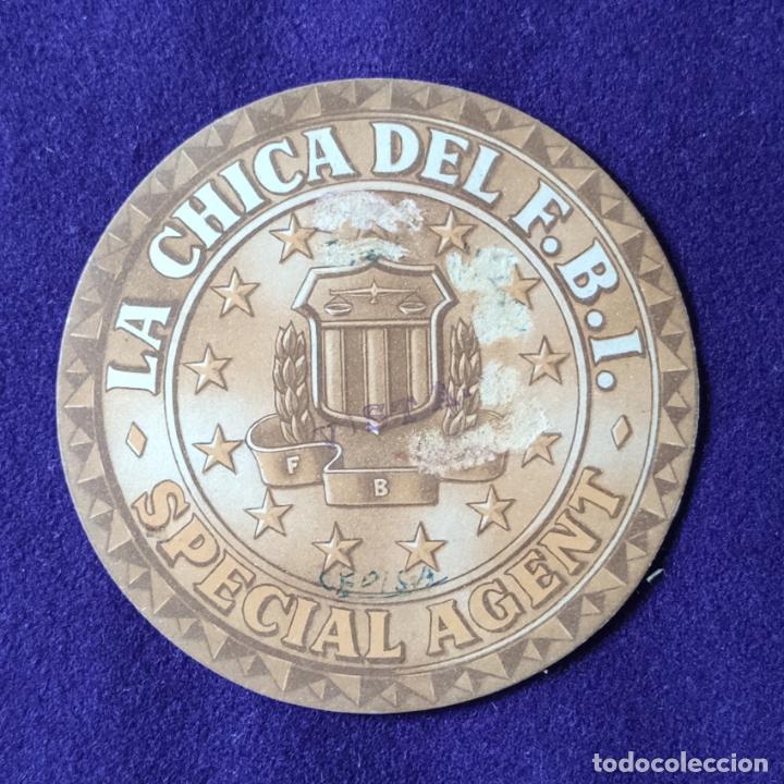  Foglietti di film di film antichi di cinema: PROGRAMA DE CINE ORIGINAL. VITORIA (ALAVA). CINEMA VESA. LA CHICA DEL F.B.I. TROQUELADO.