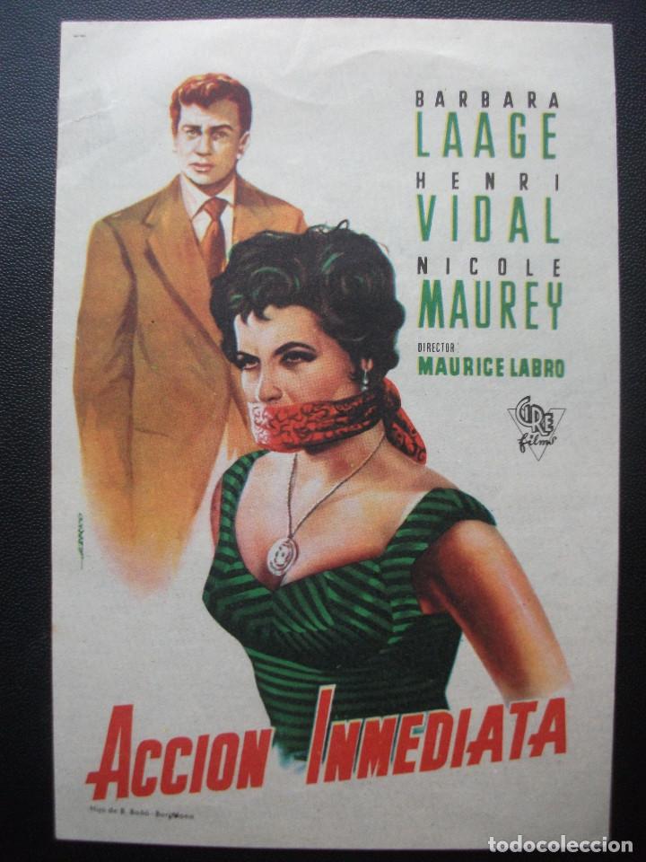 Cine: ACCION INMEDIATA, BARBARA LAAGE - Foto 1