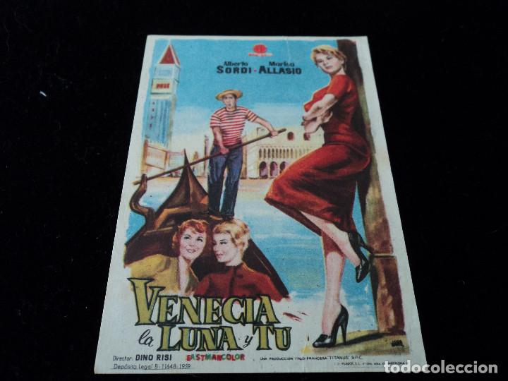 Cine: VENECIA LA LUNA Y TU .- A.SORDI - Foto 1