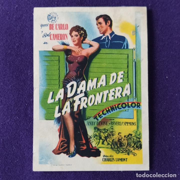 Cine: PROGRAMA DE CINE ORIGINAL. LA DAMA DE LA FRONTERA. ANDY DEVINE. BEVERLY SIMMONS. SIMPLE. - Foto 1