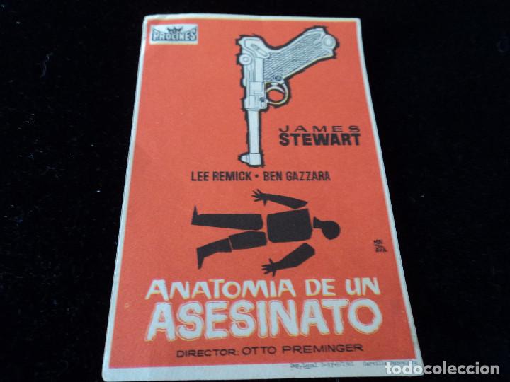Cine: anatomia de un asesinato james stewart lee remick, PUBLICIDAD DE COLECCIONISTA
