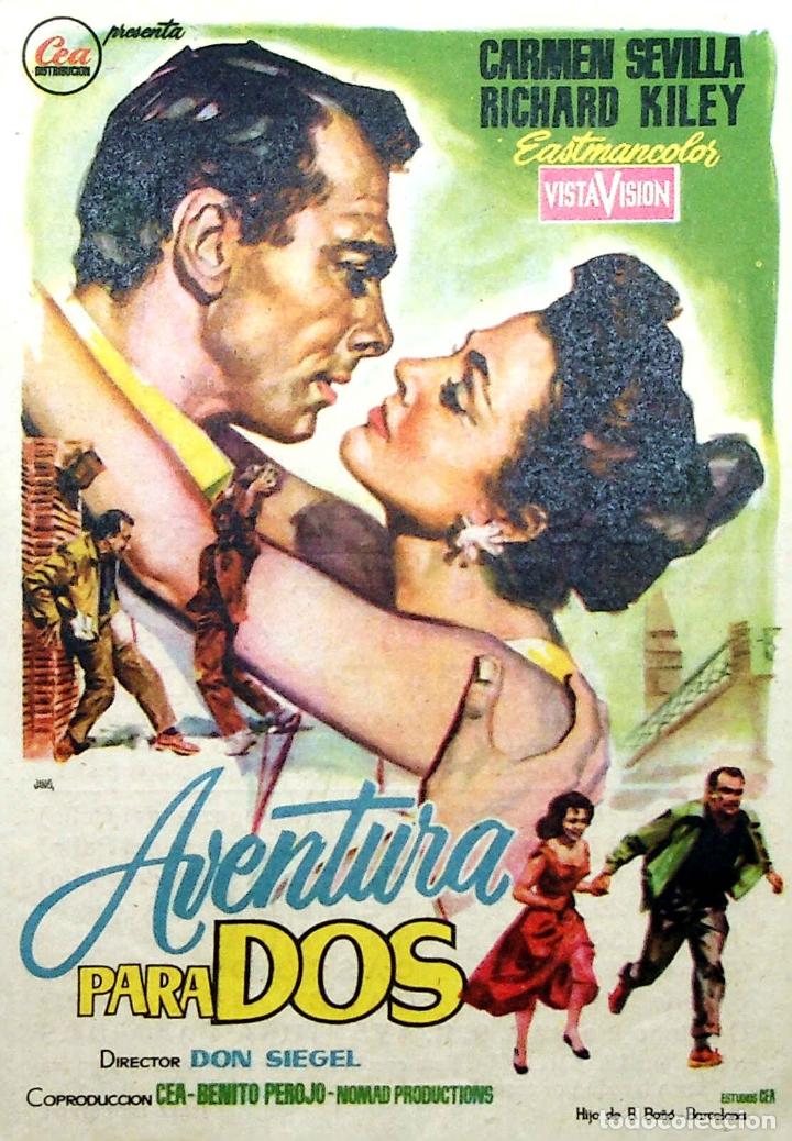 Cine: PROGRAMA DE MANO. AVENTURA EN ROMA (Melville Shavelson) Paramount, 1963. CHARLTON HESTON