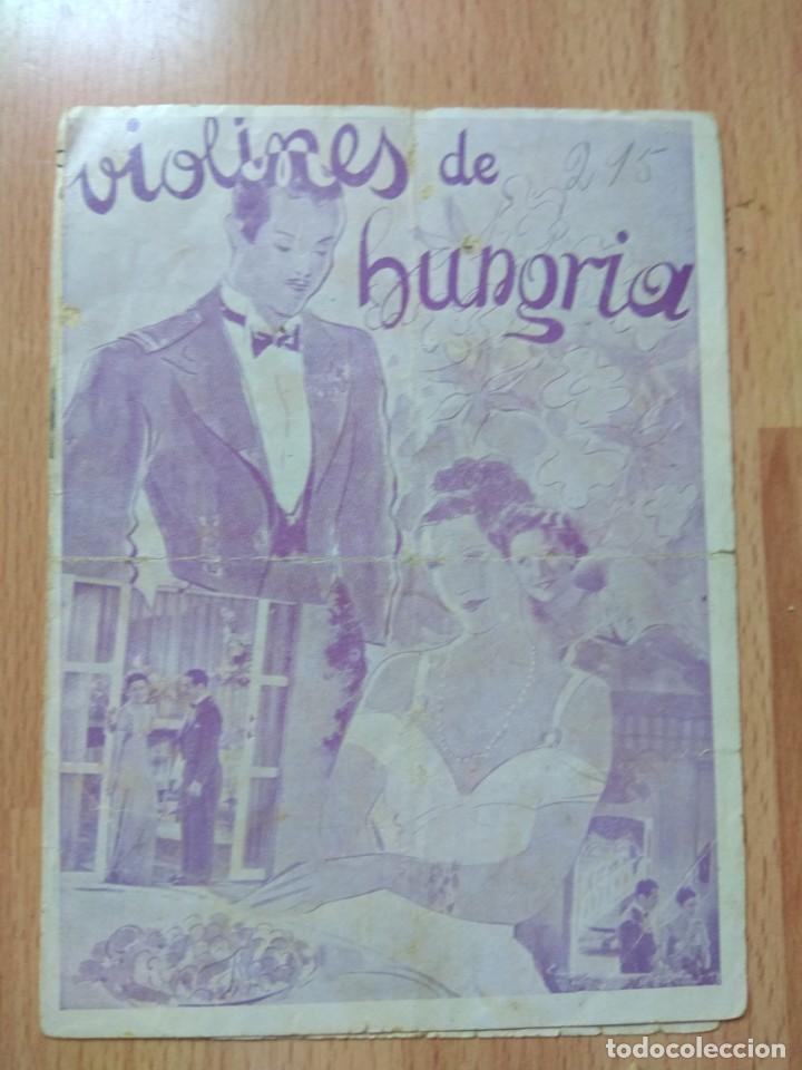 Cine: PROGRAMA DE CINE ..VIOLINES DE HUNGRIA