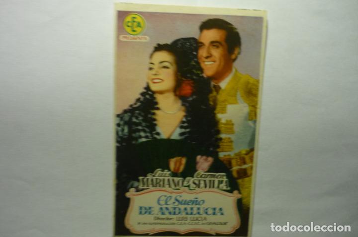 Cine: programa el sue&ntilde;o de andalucia -centro cine torroella montgri