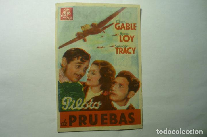 Cine: programa piloto de pruebas- clark gable- publicidad torcal - antequera - Foto 1