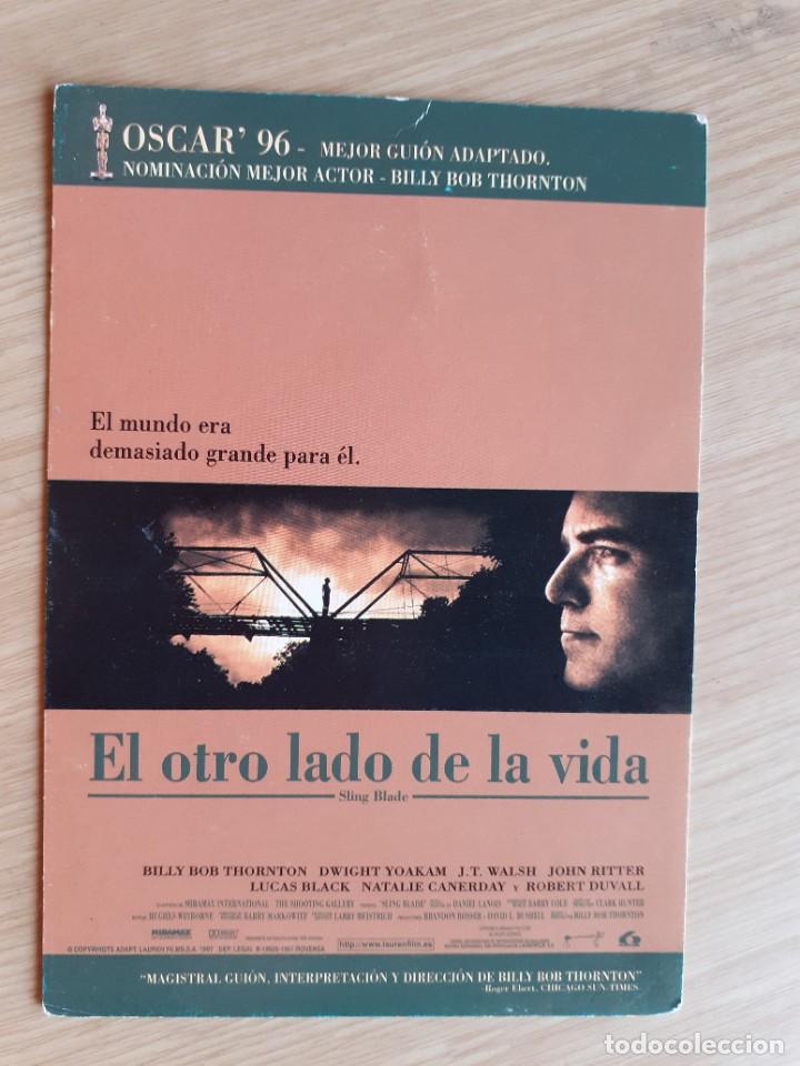 Cine: TARJETA POSTAL - EL OTRO LADO DE LA VIDA STING BLADE - Foto 1