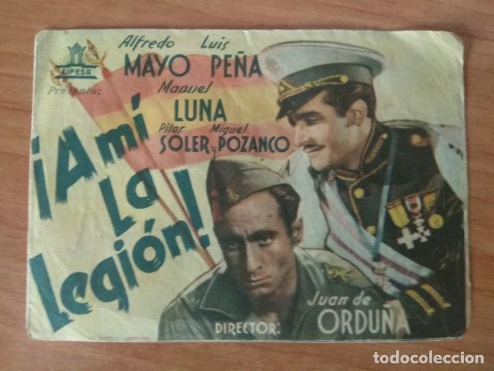 Cine: PROGRAMA DE CINE ..A MI LA LEGI&Oacute;N