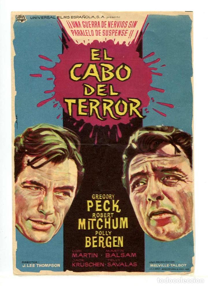 Cine: EL CABO DE TERROR, con Gregory Peck. - Foto 1